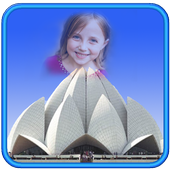 Famous world photo frames icon