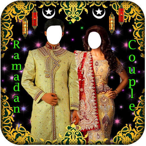 Ramadan Couple Photo Suit Free icon