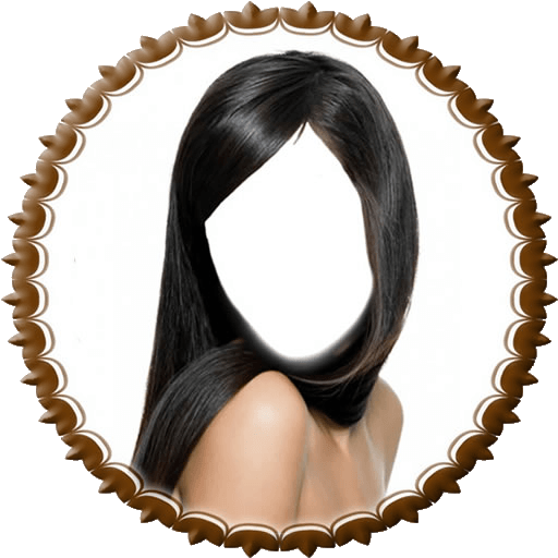 Women Silky Hair Styles Photo Montage icon