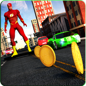 Hover board extreme racing: Endless Racing game icon