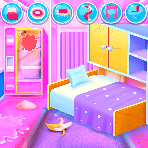 Baby Boy Modern Train Clean Up icon