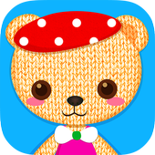 Cute Bear Fashion Dress &amp; Play أيقونة