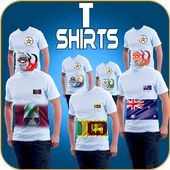 Cricket T Shirts Changer app icon