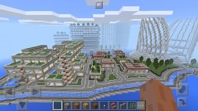 Futuristic City Minecraft map screenshot 5