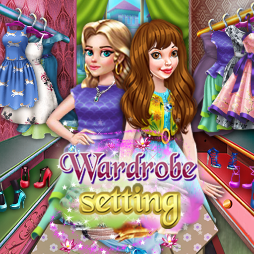 Ice Princess &amp; Queen Fashion Wardrobe Setting Game icon