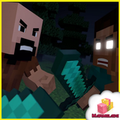 Mod Herobrine vs Notch MCPE أيقونة