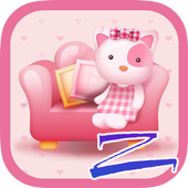 Pinky Kitty 2 - ZERO Launcher icon