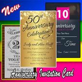 Anniversary Invitation Card icon