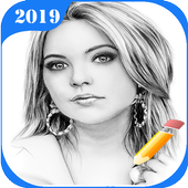 Pencil Sketch Photo : Drawing Photo Editor icon