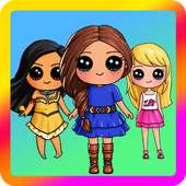 how to draw american doll girls on 9Apps