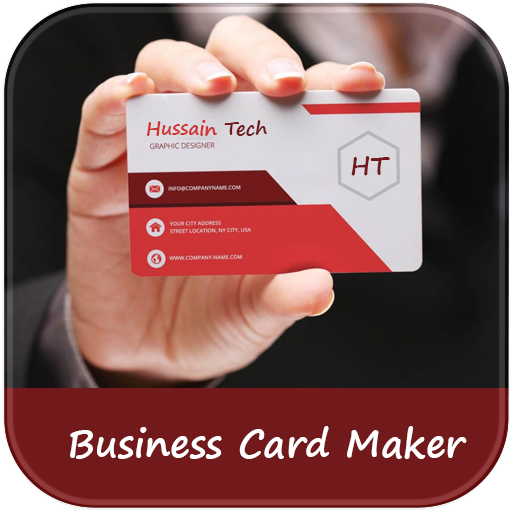 Free Digital Business and Visiting Card Maker App. icon