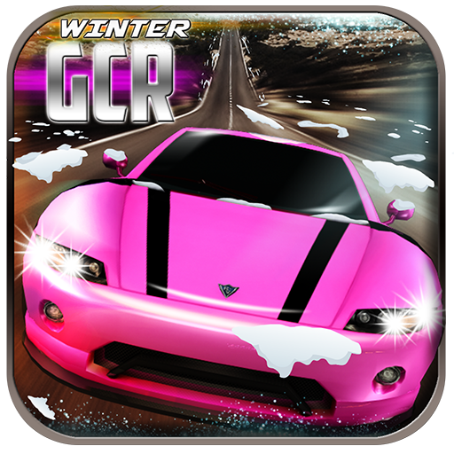 Winter Girls Car Racing icon