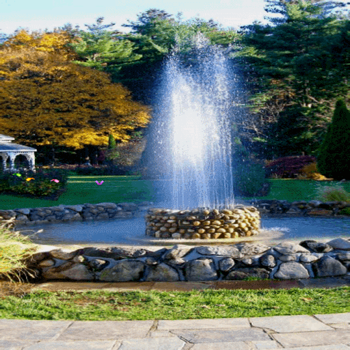 Fountain In Park LWP icon