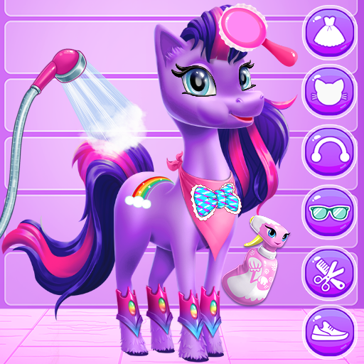 Magical Unicorn Candy World icon
