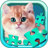 🐱 Cat Jigsaw Puzzles - Free Puzzle Games icon