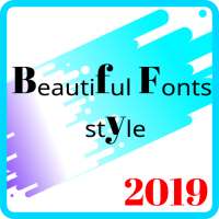 Beautiful Fonts Style Generator App 2019 on 9Apps