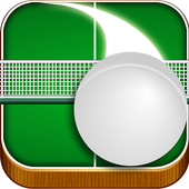 Tennis Table Ball Ping Pong 3D icon