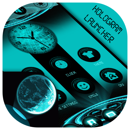 Hologram Launcher Theme icon