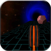 Space 4D : Rolling Racer icon