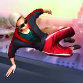 Rooftop Parkour Simulator: Run, Flip & Roll on 9Apps