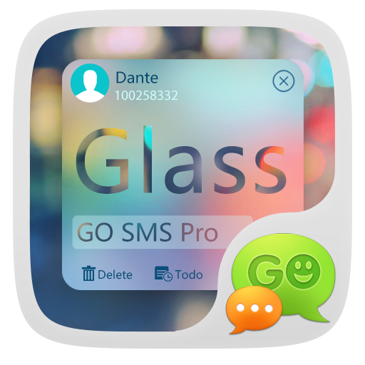 GO SMS Pro Z Glass Theme EX icon