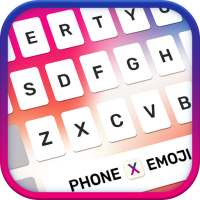 Phone X Emoji keyboard on 9Apps