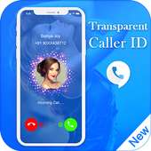 Transparent Screen Caller ID Theme