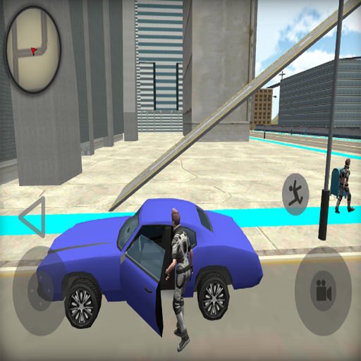 CAR DRIVER IN CITY icon