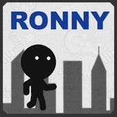 Ronny The Stickman Runner icon