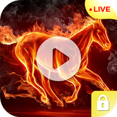 Fire Video Live Wallpaper icon