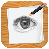 Eyes Drawing Step by Step أيقونة