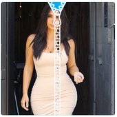 kim zipper lock icon