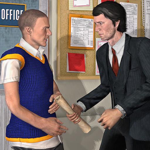 Real High School Fighting - Gangster Crime Sim 3D icon
