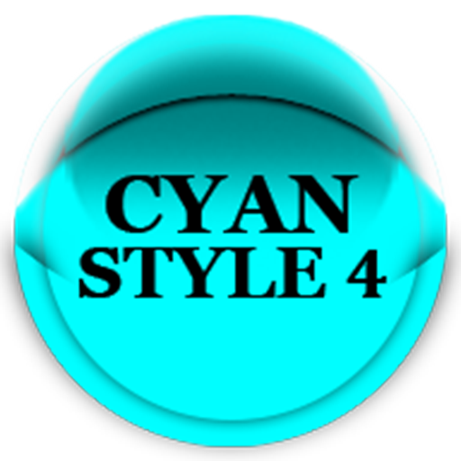 ikon Cyan Icon Pack Style 4 Free