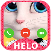 Call From Angela Cat Talking icon