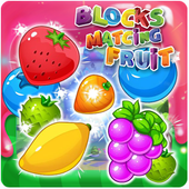 blocks matching fruit crush icon