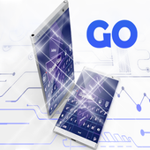 Elegant Blue GO Keyboard icon