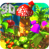 Mushroom HD LIVEWALLPAPER أيقونة