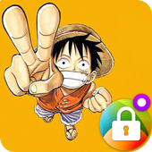 Luffy Pirate Pattern Lock Screen icon