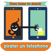 Pirate de téléphone prank icon