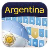 Argentina Sepak bola Keyboard on 9Apps