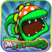 Angry Plantz Garden War zombies icon