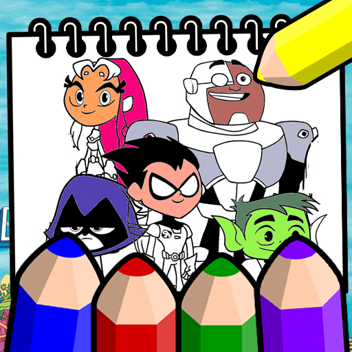 Teen Titans Coloring icon