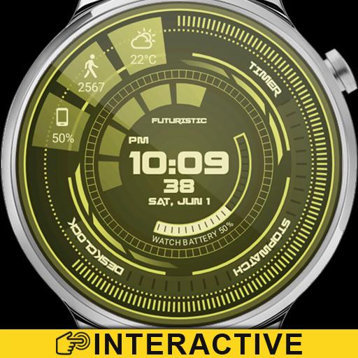 Futuristic GUI Watch Face иконка