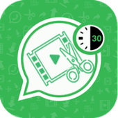 Video splitting for WhatsApp status icon