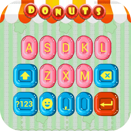 Donuts Sweet Emoji Keyboard Theme icon