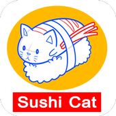 How to draw Sushi Cat icon