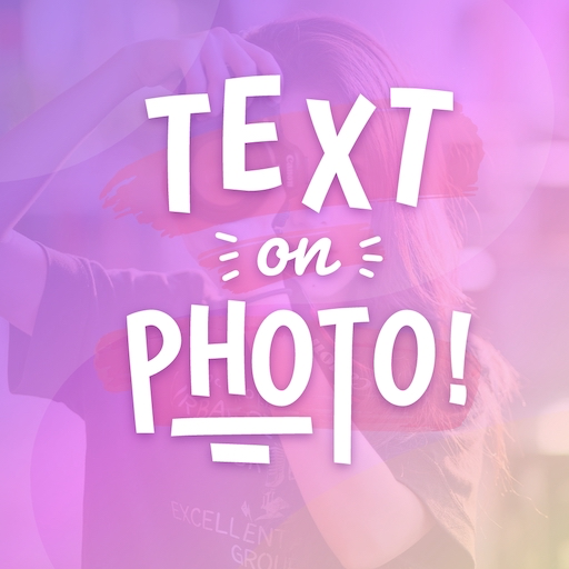 Photo text editor - Write text on image icon