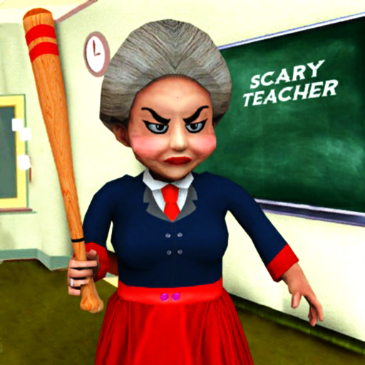 Evil Scary Teacher Game 3D icon