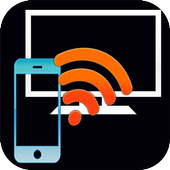 توصيل الهاتف بالتلفاز أيقونة